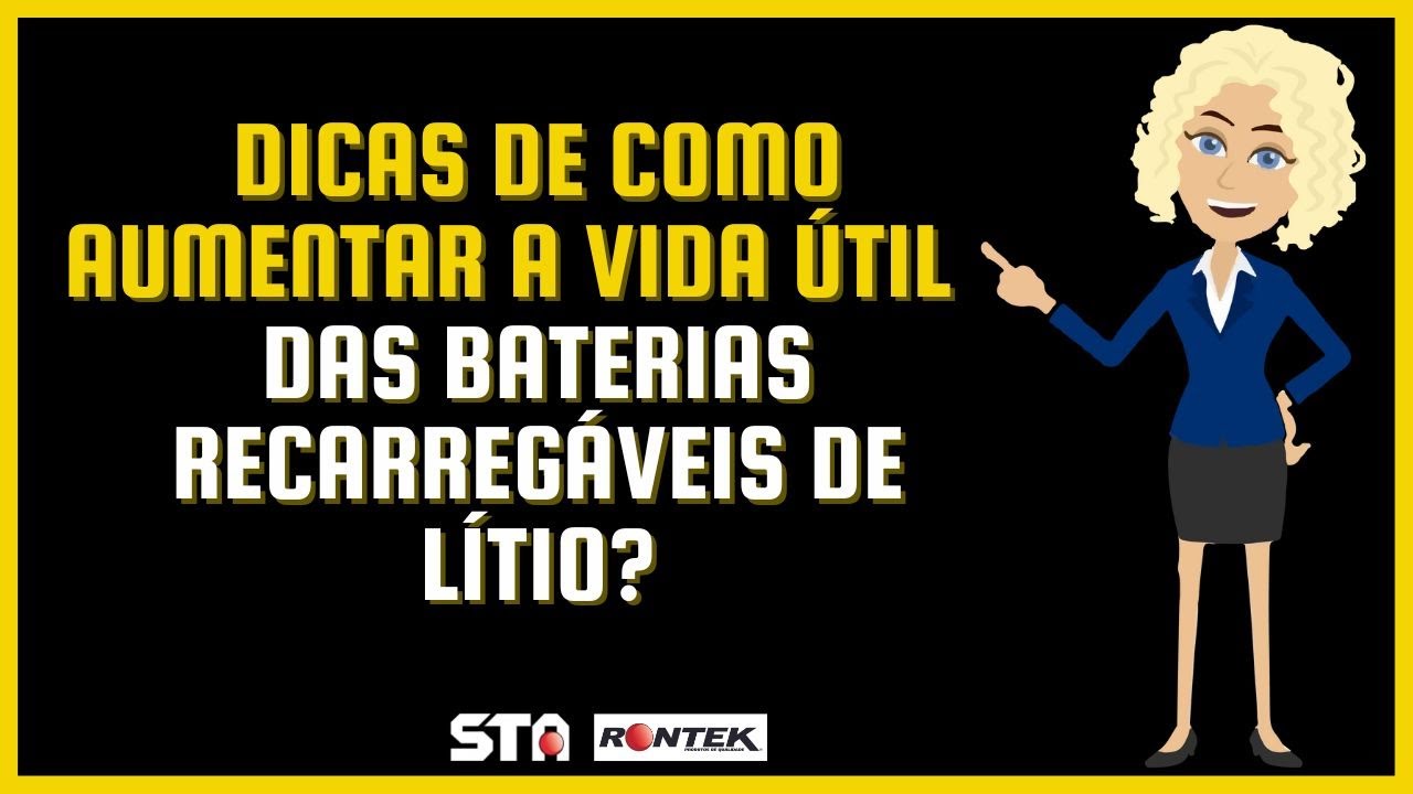 Dicas para aumentar a durabilidade das baterias recarregáveis